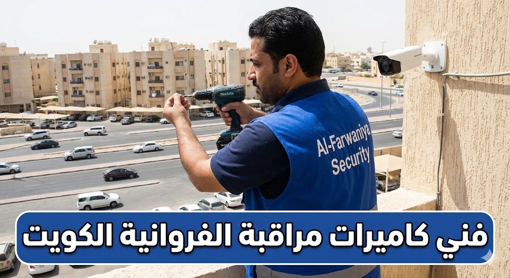 فني كاميرات مراقبة الفروانية الكويت